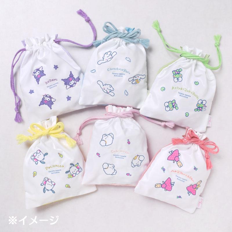 Cinnamoroll Drawstring Pouch COUCH POTATO Sanrio Japan 2025