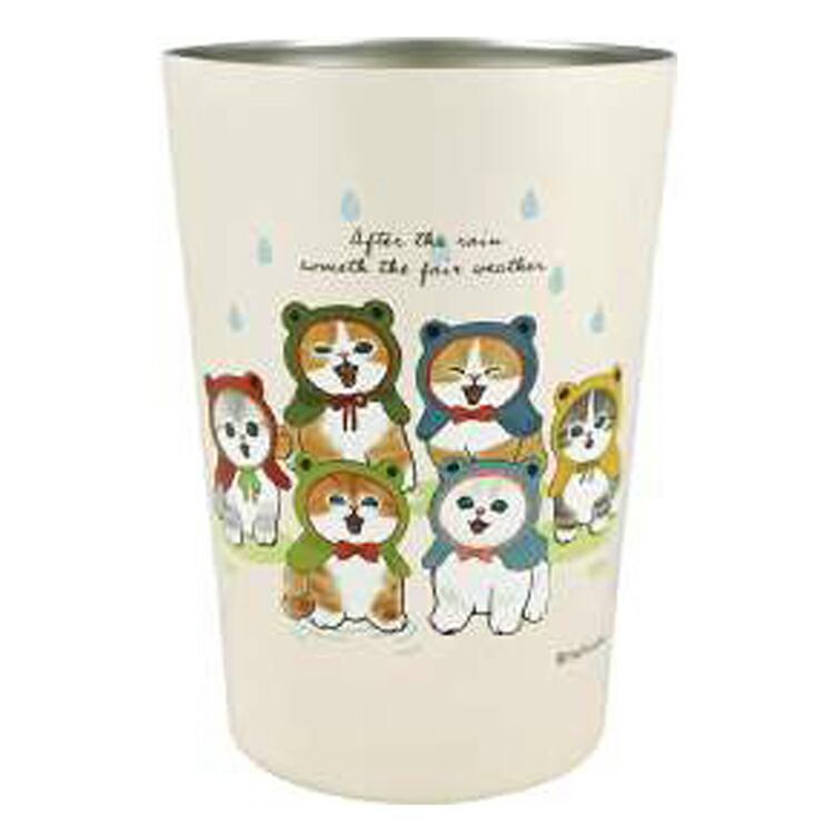 mofusand Cat 2WAY Stainless Tumbler Frog Japan