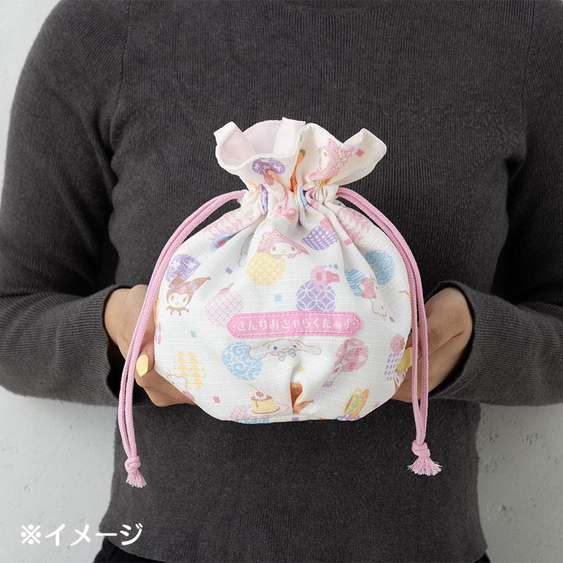 Sanrio Japan Character Drawstring Pouch Nagomi Pastel