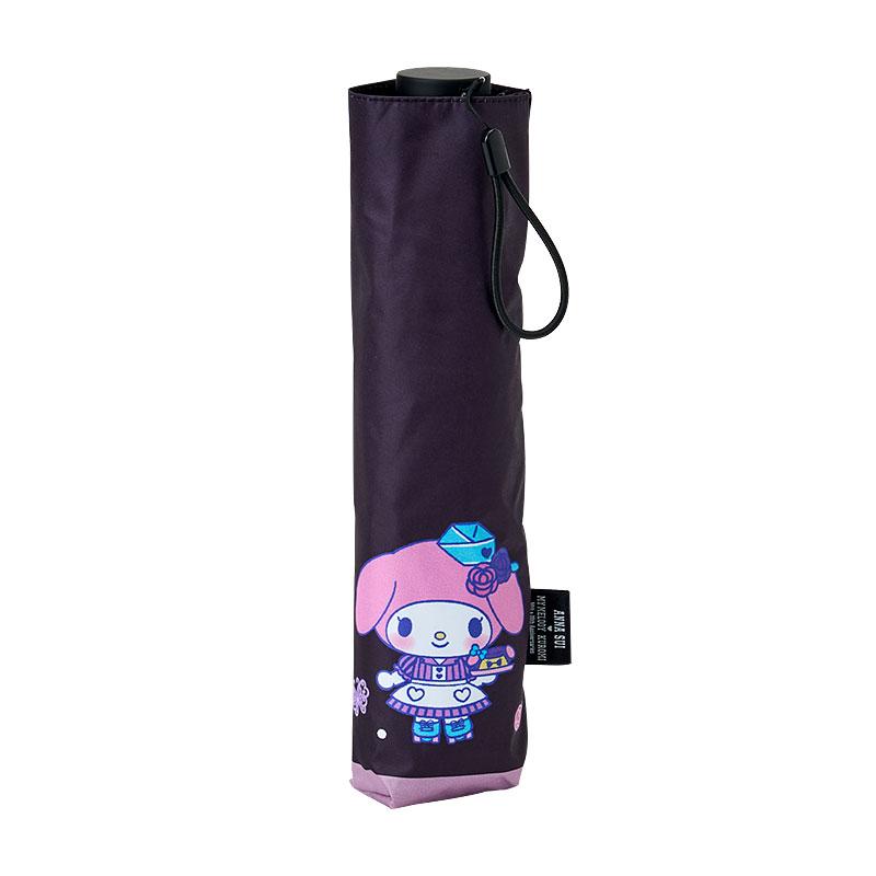 My Melody ANNA SUI Folding Umbrella Black Sanrio Japan 2025