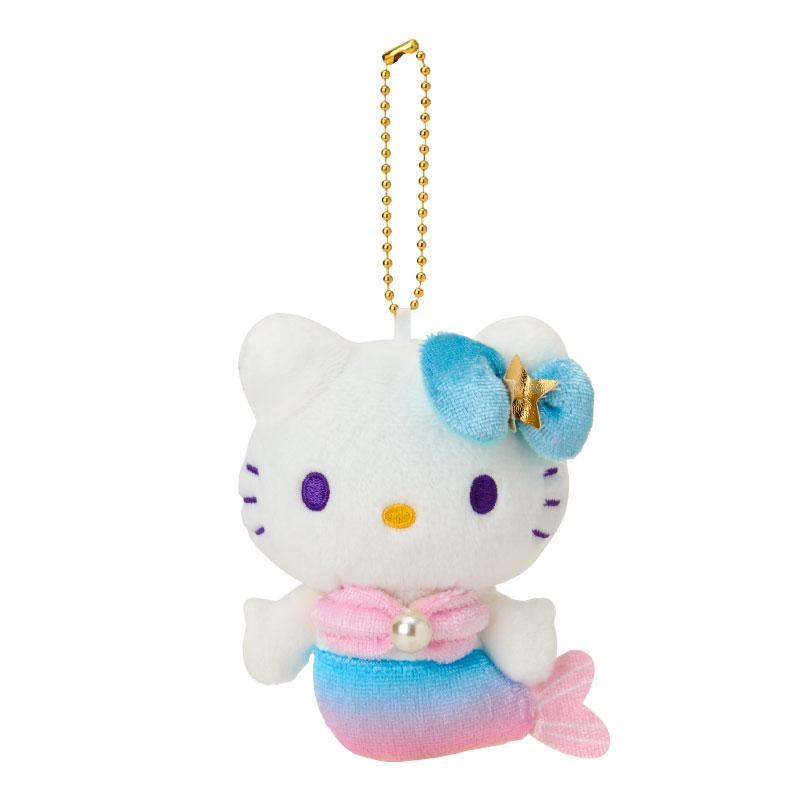 Hello Kitty Plush Keychain Mermaid Blue Sanrio Japan 2025