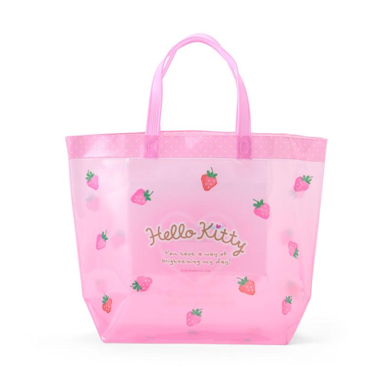 Hello Kitty PVC Tote Bag Sanrio Japan 2025 Swimming Pool