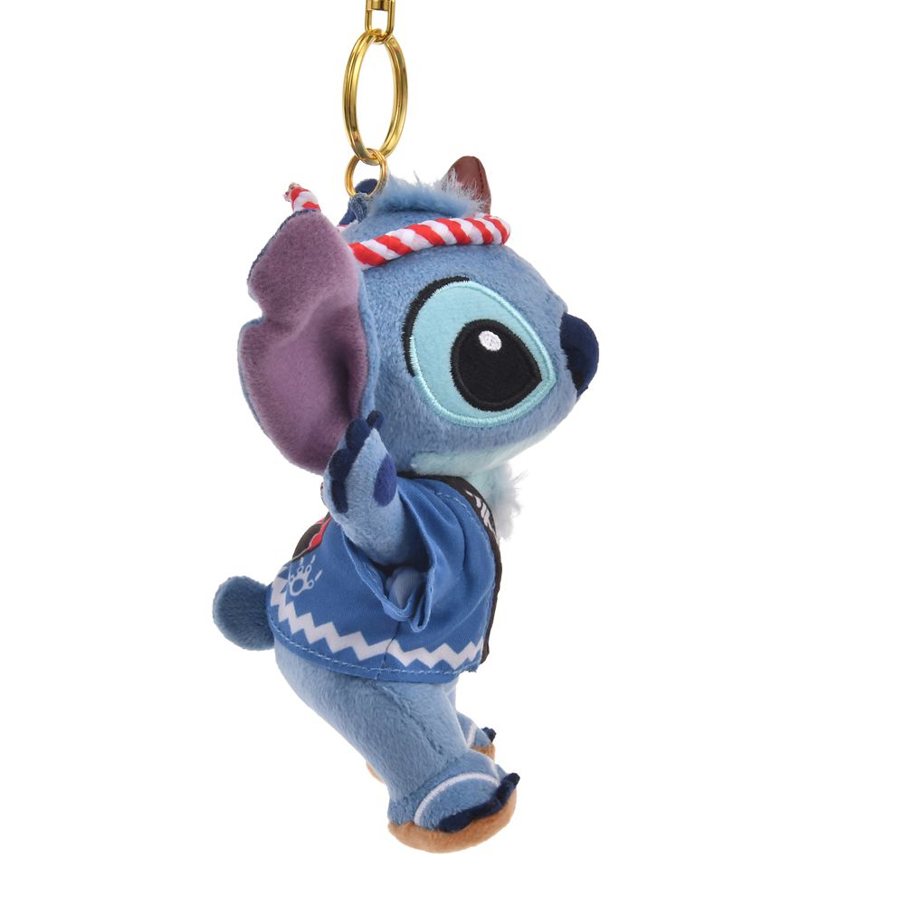 Stitch Plush Keychain Japanese Matsuri Disney Store Japan 2025