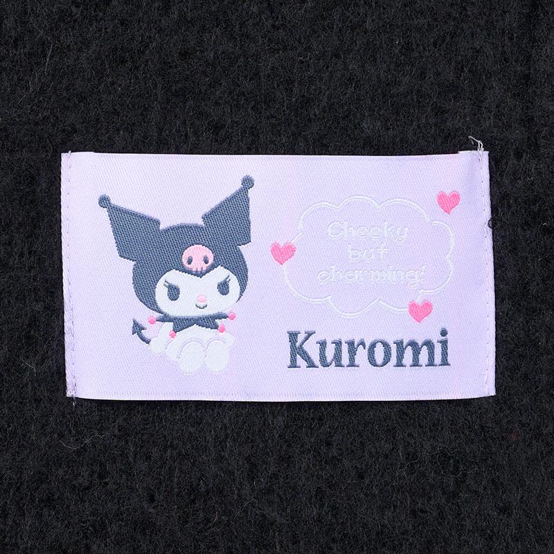 Kuromi Volume Scarf Black Sanrio Japan