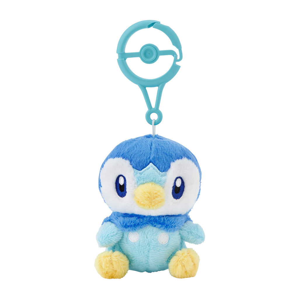 Piplup Pochama Plush Keychain with Carabiner Pokemon Center Japan 2024