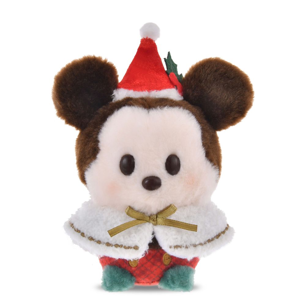 Mickey Plush Doll Urupocha-chan Disney Store Japan Christmas 2025