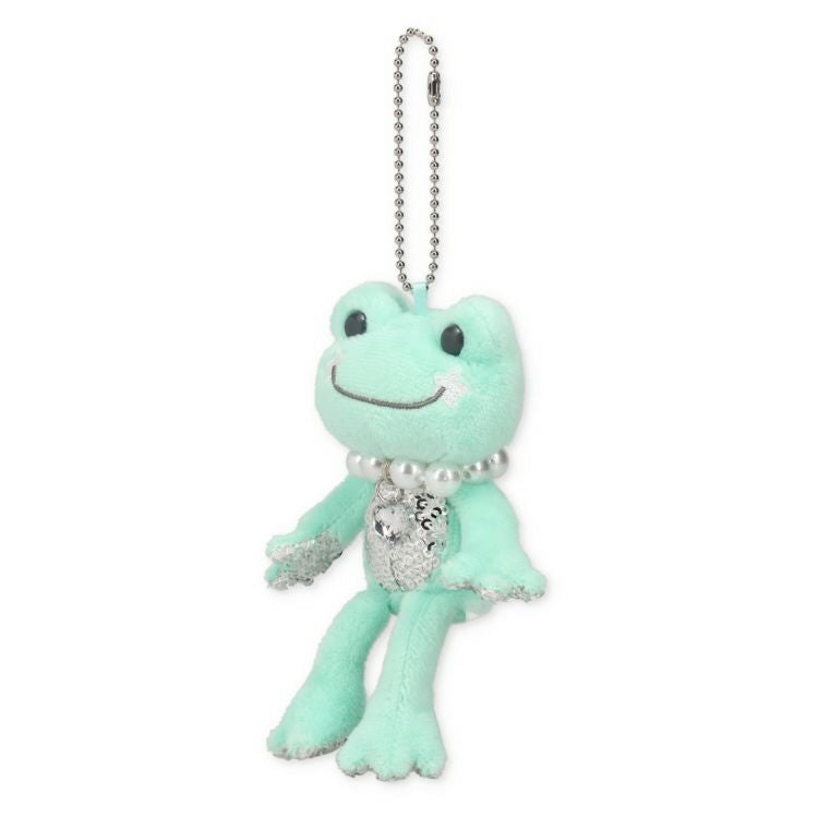 Pickles the Frog Plush Keychain USA JEWEL Green Japan 2024