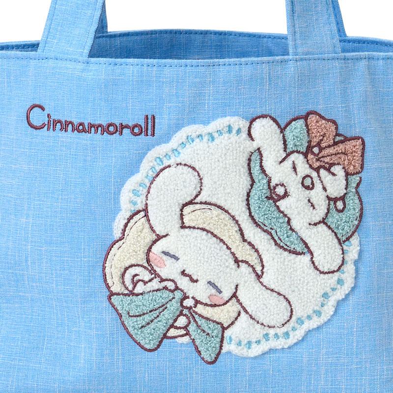 Cinnamoroll & Milk Tote Bag Sagara Embroidery Sanrio Japan 2025