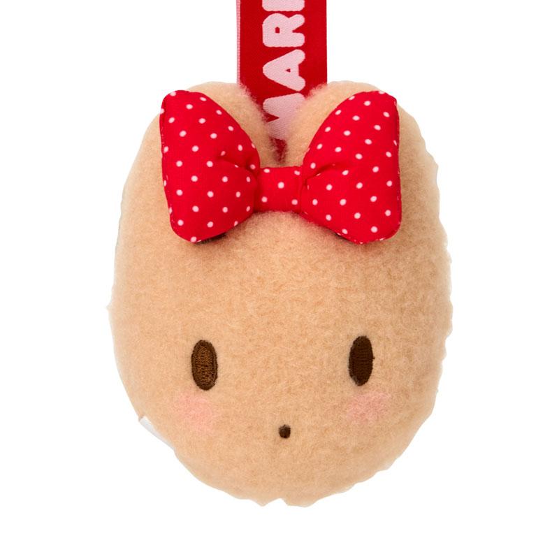 Marron Cream Plush Keychain Face Tag Sanrio Japan 2025