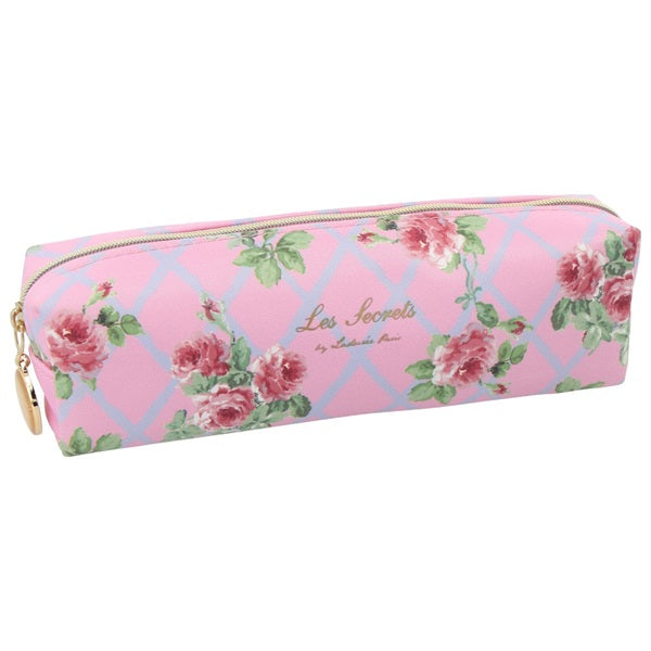 Laduree Pen Case Pencil Pouch Jardin Marie Antoinette Rose Pink Japan