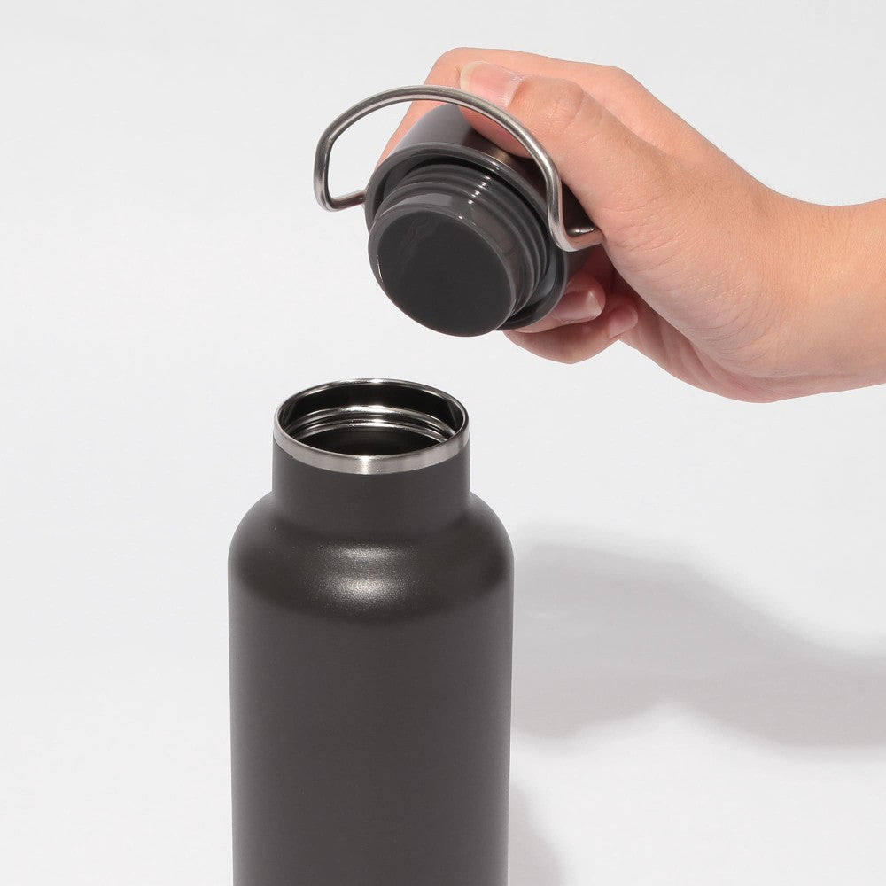 Matte Black Stainless Bottle Handle & Lid 680ml Starbucks Japan Christmas 2025