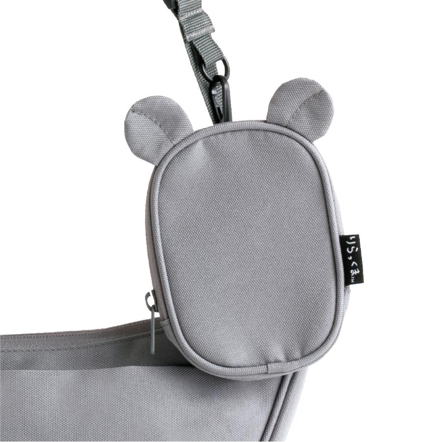 Rilakkuma Ear Pouch Shoulder Bag Gray San-X Japan 2025 Store Limit