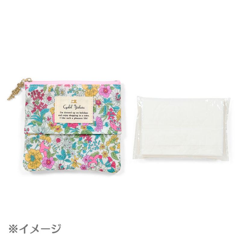 Sanrio Characters Tissue Pouch Flower Liberty Sanrio Japan 2025