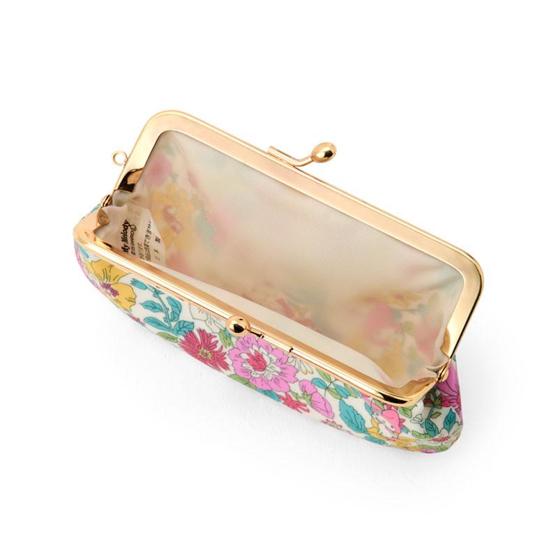 My Melody Liberty Fabrics Mini Clasp Pouch Pink Sanrio Japan 2025