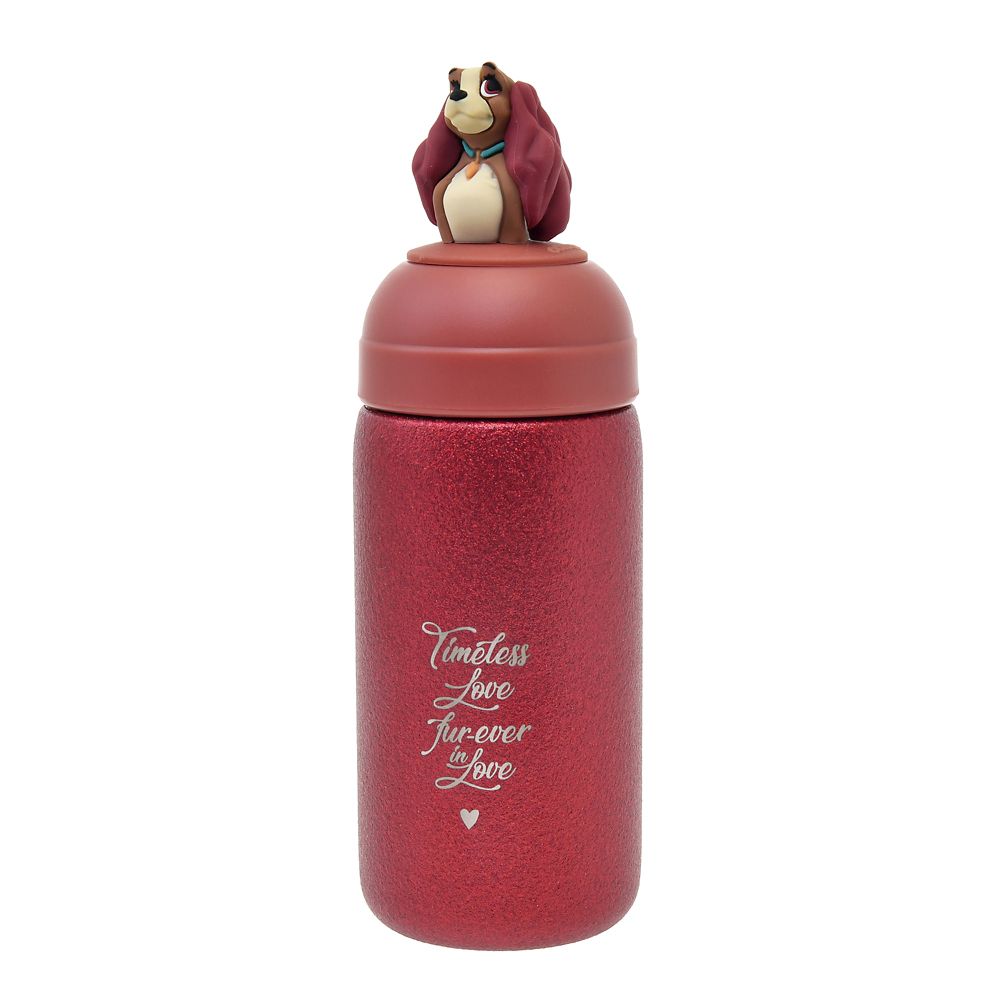 Lady Stainless Bottle Red Disney Store Japan 2025 Tumbler Lady and the Tramp
