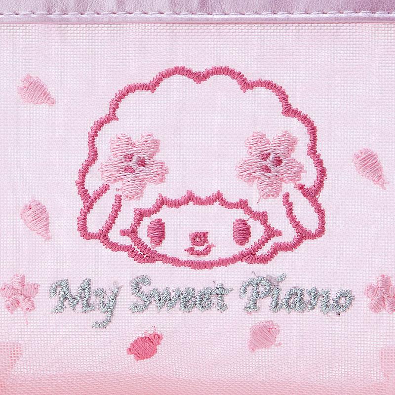 My Sweet Piano Mesh Pouch Sakura Sanrio Japan 2024