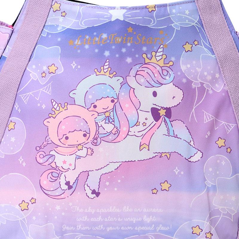 Little Twin Stars Kiki Lala Print Tote Bag Purple Sanrio Japan 2025