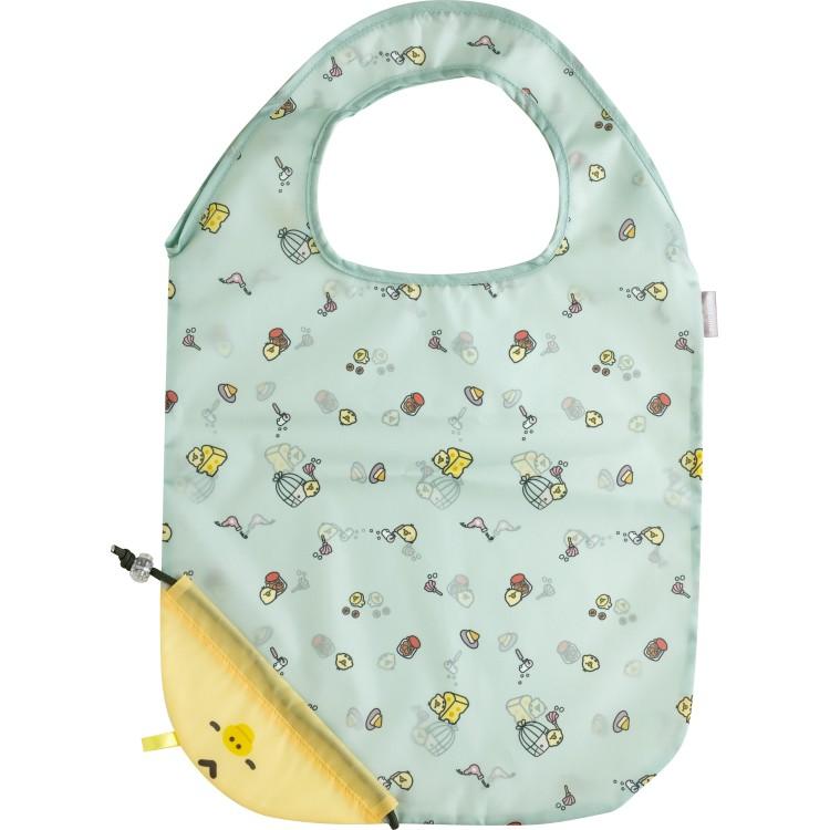 Kiiroitori Yellow Chick Eco Shopping Tote Bag ecoron Green San-X Japan Rilakkuma