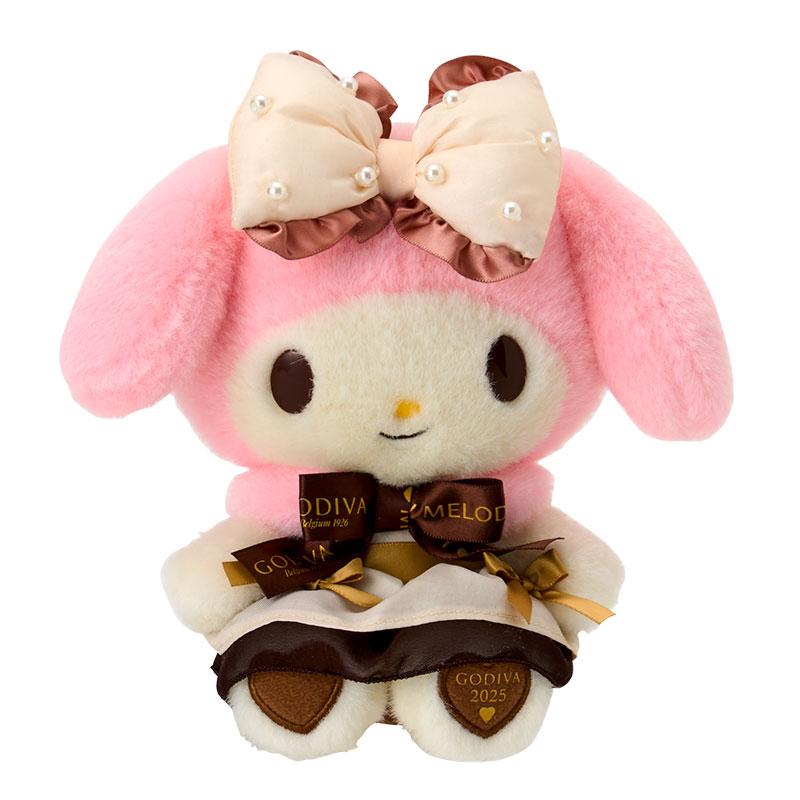 My Melody GODIVA Chocolate Plush Doll Sanrio Japan Valentine's Day 2025