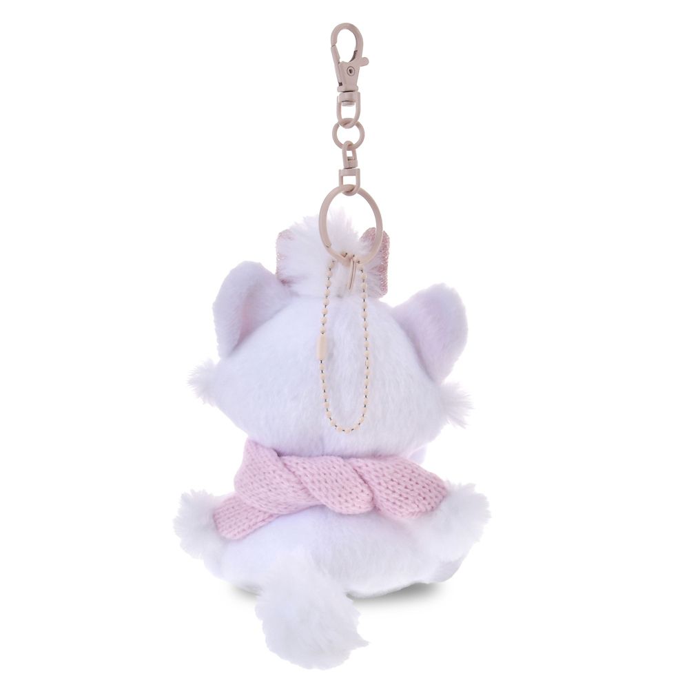 Marie Cat Plush Keychain Winter Shiny Color Disney Store Japan The Aristocats