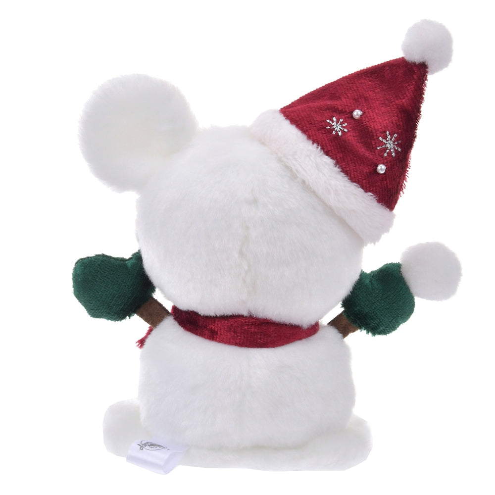 Mickey Snowman Plush Doll Urupocha-chan Disney Store Japan Christmas 2024