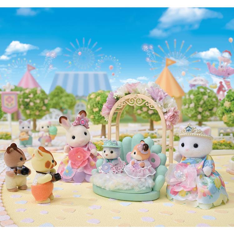 Sylvanian Families Flower Princess Doll Set F-38 Japan EPOCH Calico Critters