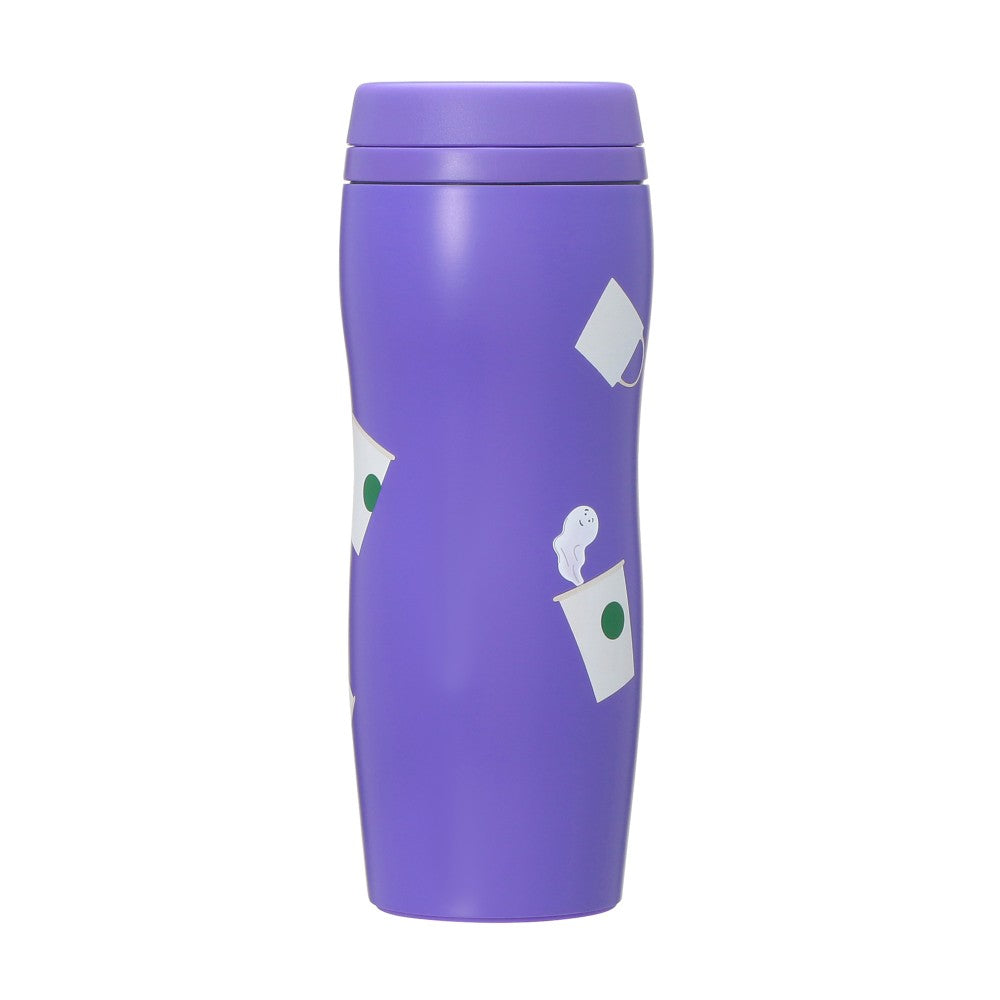 Starbucks Japan Halloween 2025 Cat Curved Stainless Bottle 355ml Tumbler