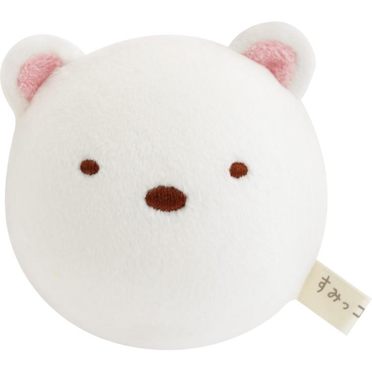 Sumikko Gurashi Shirokuma Bear Squish Round Plush Doll Face San-X Japan 2025