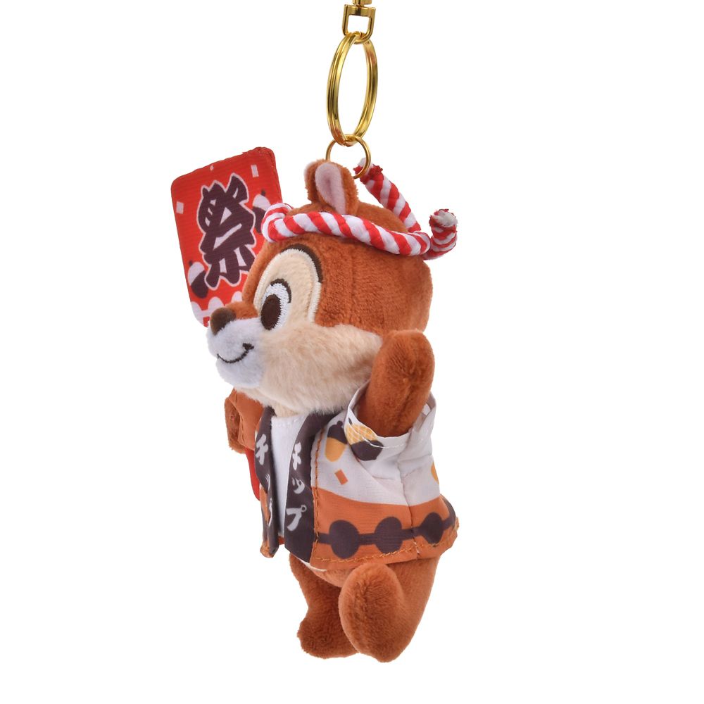Chip Plush Keychain Japanese Matsuri Disney Store Japan 2025