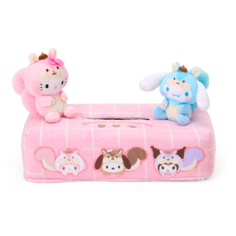 Sanrio Characters Tissue Box Cover Fluffy Squirrel Japan 2025