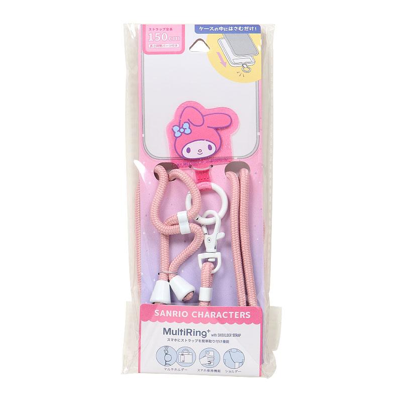 My Melody Smartphone Strap Glitter Multi Ring Plus Sanrio Japan 2025