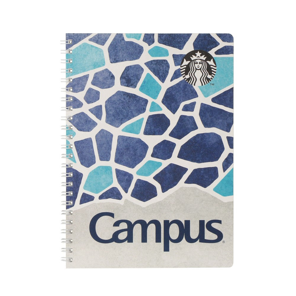 Campus Ring Notebook Dual Blue Starbucks Japan 2025