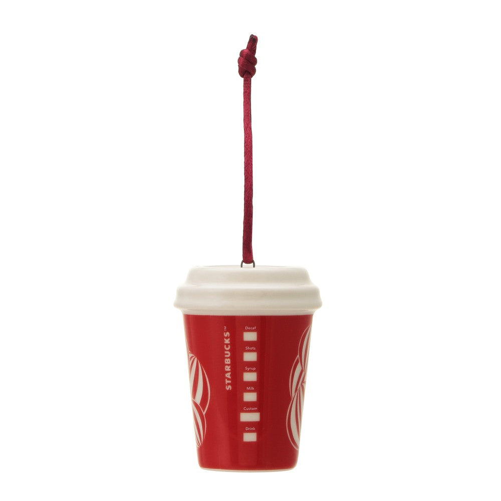 Starbucks Japan Holiday 2024 Ornament Tumbler RED CUP Christmas