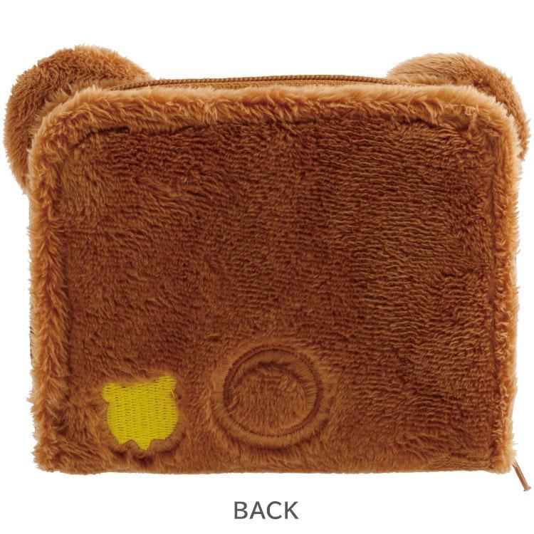 Chairoikoguma Plush Bifold Wallet Brown San-X Japan 2025 Rilakkuma