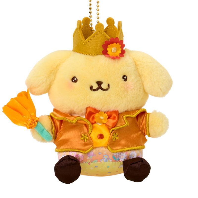 Pom Pom Purin Plush Mascot Holder Keychain Everyone is Star Sanrio Japan 2025