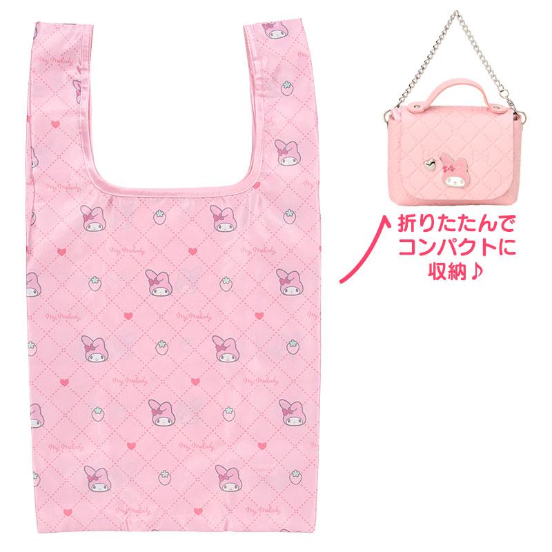 My Melody Eco Shopping Tote Bag Pink Sanrio Japan 2025