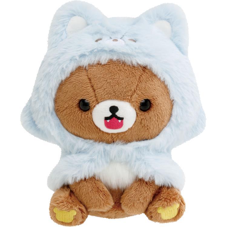 Chairoikoguma Blue Wolf Plush Doll Aokogu Otomari San-X Japan 2024 Rilakkuma