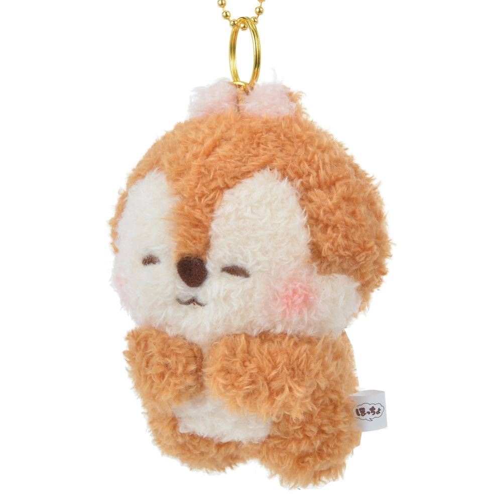 Chip Plush Keychain Hoccho Disney Store Japan