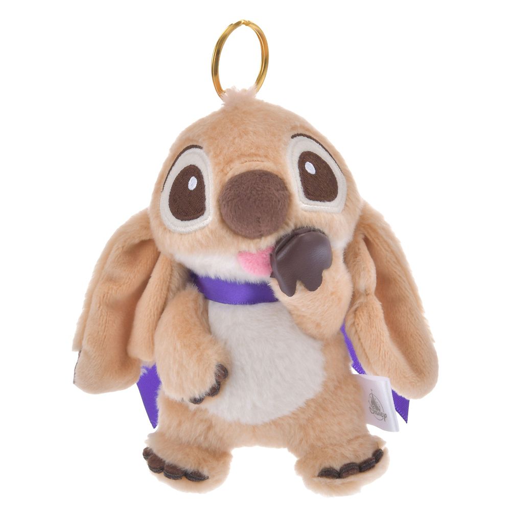 Stitch Plush Keychain Chocolate Disney Store Japan Valentine's Day 2025