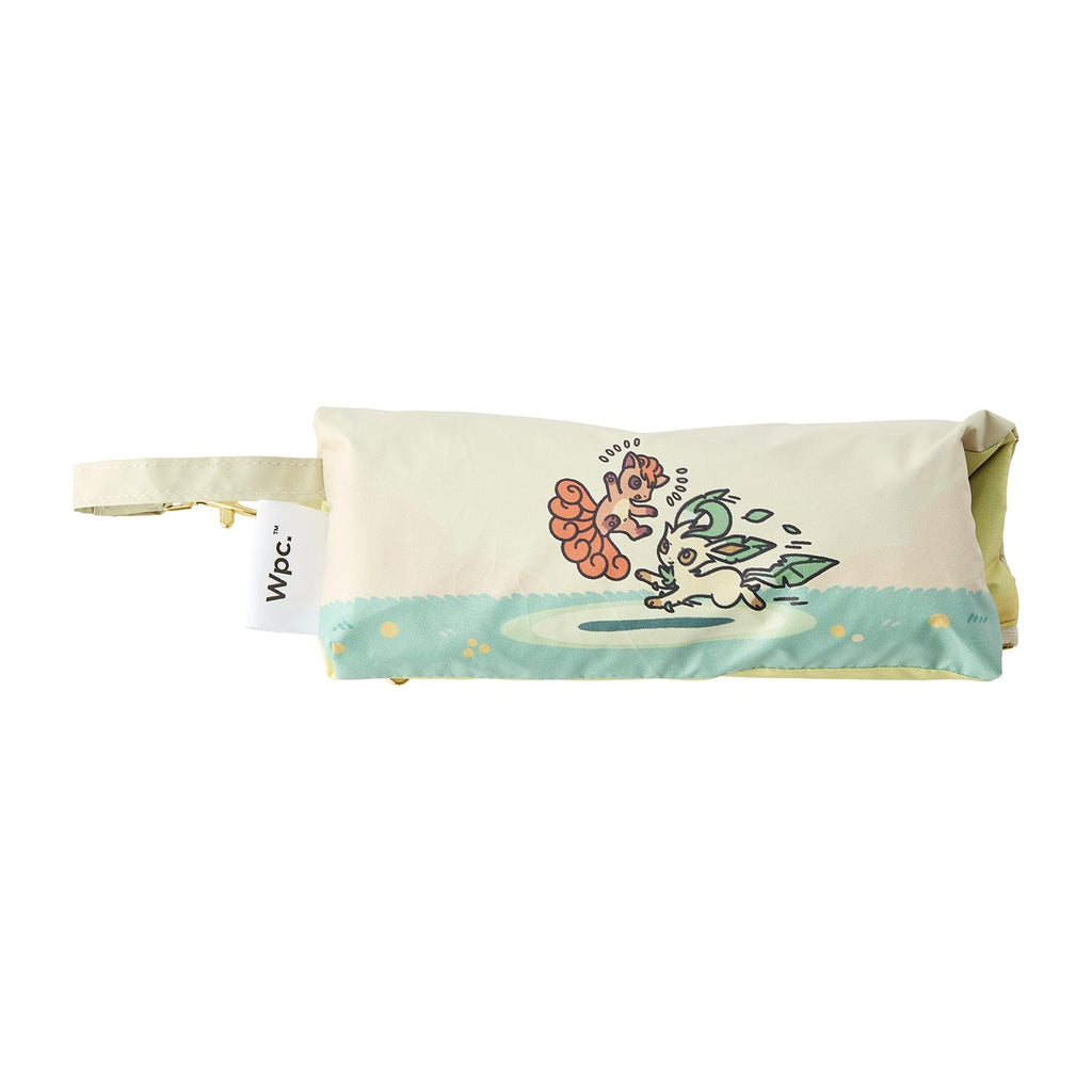 Leafeon Leafia & Vulpix Rokon Folding Umbrella OTENKI TEAM Pokemon Center Japan