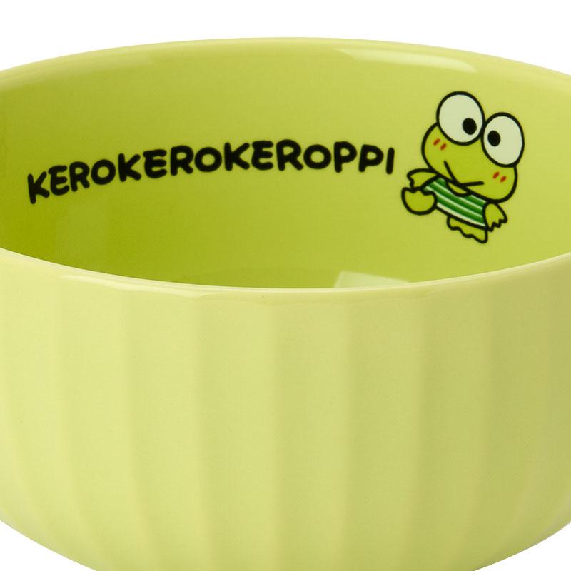 Kero Kero Keroppi Frog Ceramic Bowl Green Sanrio Japan 2025