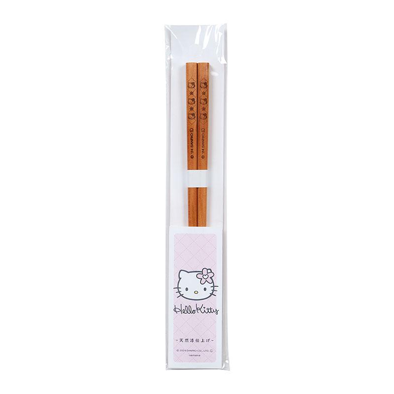 Hello Kitty Wood Chopsticks 90s Sanrio Japan 2024