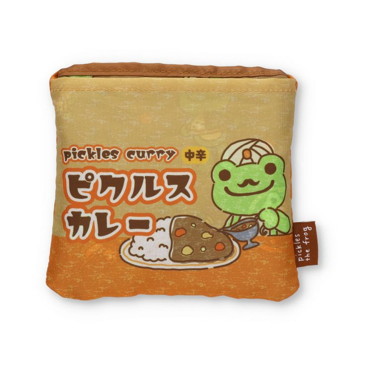 Pickles the Frog Eco Shopping Tote Bag Smile Curry House Japan 2025