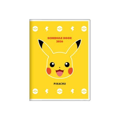 Pokemon Star Pikachu Face 2026 Schedule Book A6 Monthly Japan