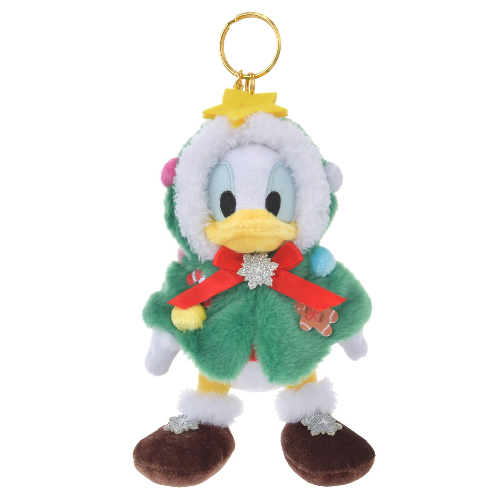 Donald Plush Keychain Disney Store Japan Christmas 2024