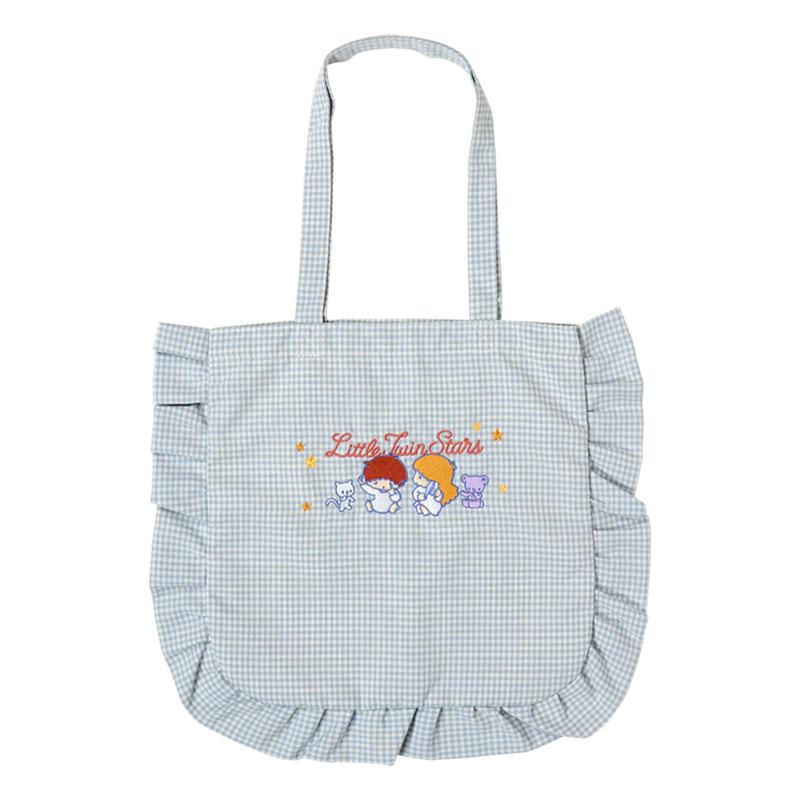 Little Twin Stars Kiki Lala Frill Tote Bag Sanrio Japan 2025