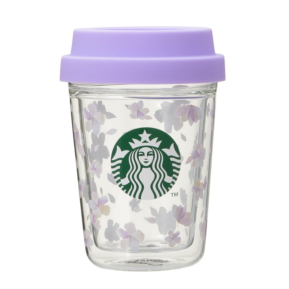 Starbucks Japan SAKURA 2025 Double-walled Glass Cup 296ml