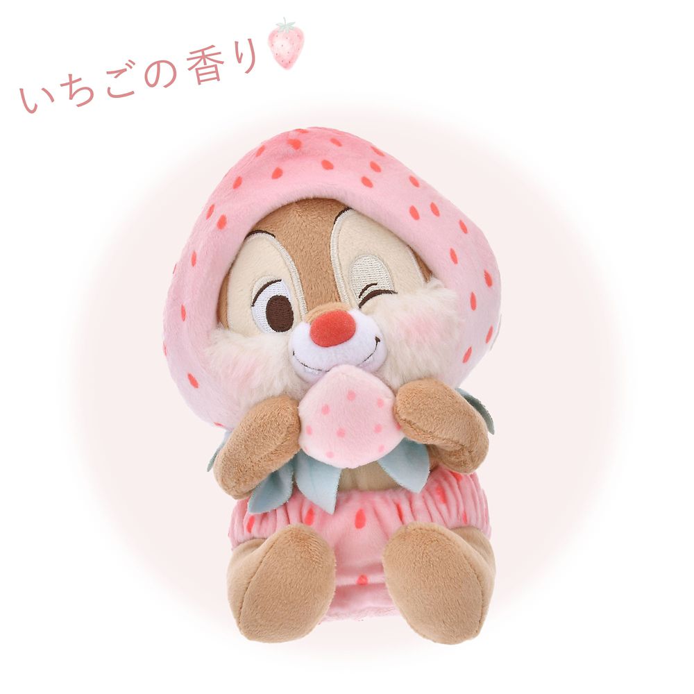 Dale Plush Doll STRAWBERRY COLLECTION Disney Store Japan 2025