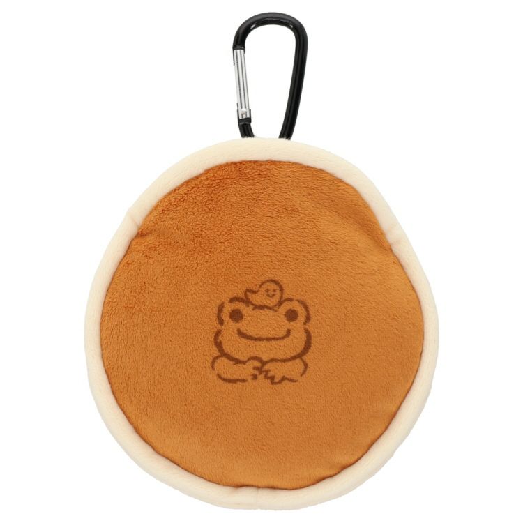 Pickles the Frog Plush Keychain Pouch Retro Cafe Dorayaki Japan 2025