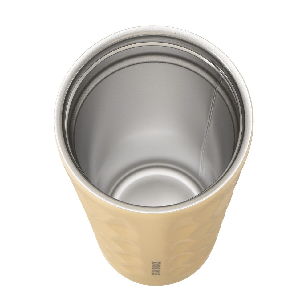 Starbucks Japan Autumn Festival 2025 Stainless Cold Cup Tumbler Moon Beige 355m